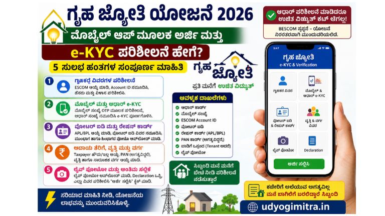 Gruha jyoti mobile app