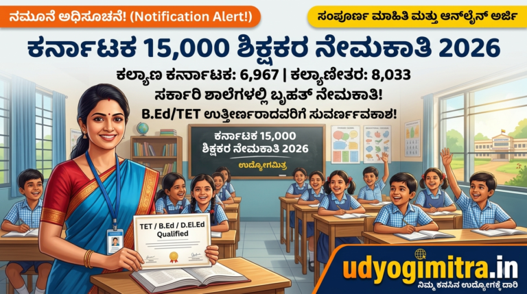 ಕರ್ನಾಟಕ-15000-ಶಿಕ್ಷಕರ-ನೇಮಕಾತಿ-2026