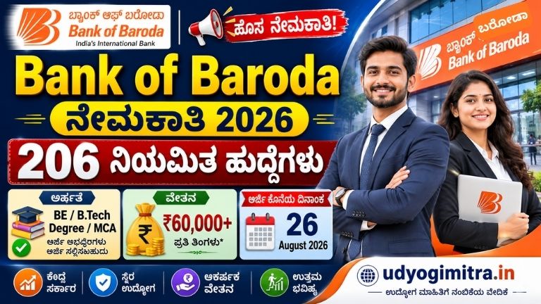 Bank of baroda Recruitment 2026