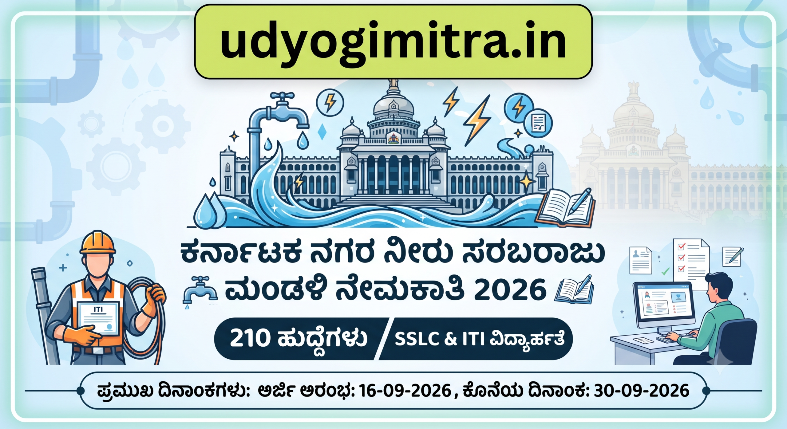 Karnataka Urban Water Supply Board Recruitment 2026